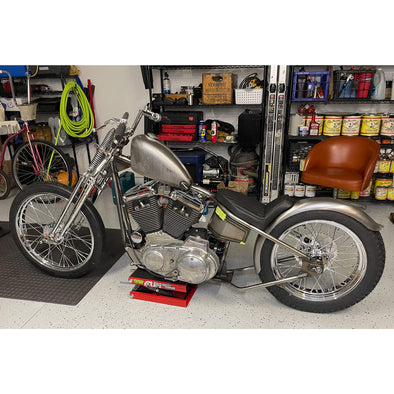 Full Rigid Frame 1986-2003 Harley-Davidson Sportsters - Frisco Tank Mounts - Horseshoe Oil Tank