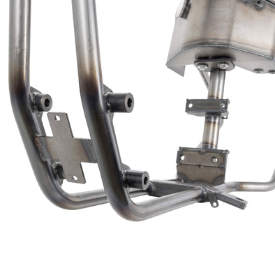 Full Rigid Chopper Frame 1986-2003 Harley-Davidson Sportsters - 3" Up - Frisco Tank Mounts - Horseshoe Oil Tank