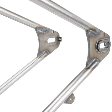 Full Rigid Chopper Frame 1986-2003 Harley-Davidson Sportsters - 3" Up - Frisco Tank Mounts - Horseshoe Oil Tank