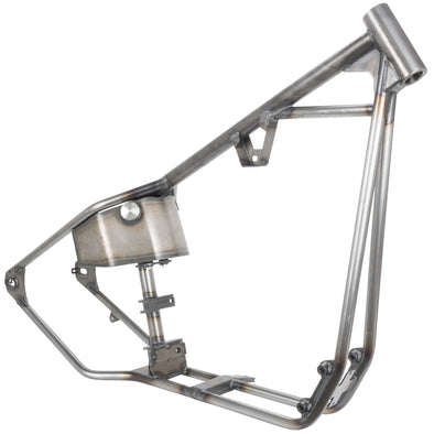 Full Rigid Chopper Frame 1986-2003 Harley-Davidson Sportsters - 3" Up - Frisco Tank Mounts - Horseshoe Oil Tank