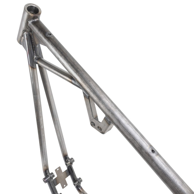 Full Rigid Chopper Frame 1986-2003 Harley-Davidson Sportsters - 3" Up - Frisco Tank Mounts - Horseshoe Oil Tank