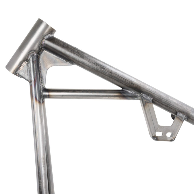Full Rigid Chopper Frame 1986-2003 Harley-Davidson Sportsters - 3" Up - Frisco Tank Mounts - Horseshoe Oil Tank