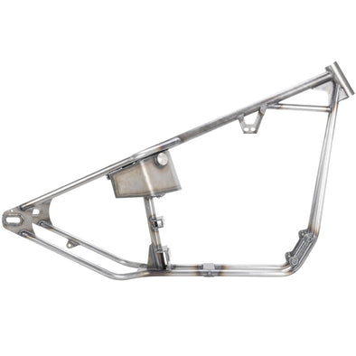 Full Rigid Chopper Frame 1986-2003 Harley-Davidson Sportsters - 3" Up - Frisco Tank Mounts - Horseshoe Oil Tank