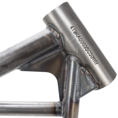 Full Rigid Chopper Frame 1986-2003 Harley-Davidson Sportsters - 3" Up - Frisco Tank Mounts - Horseshoe Oil Tank