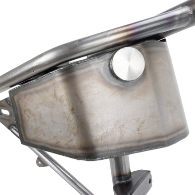 Full Rigid Chopper Frame 1986-2003 Harley-Davidson Sportsters - 3" Up - Frisco Tank Mounts - Horseshoe Oil Tank