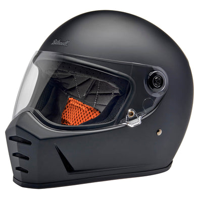 Lane Splitter DOT/ECE R22.06 Approved Full Face Helmet - Flat Black