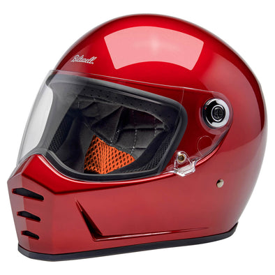 Lane Splitter DOT/ECE R22.06 Approved Full Face Helmet - Metallic Cherry Red