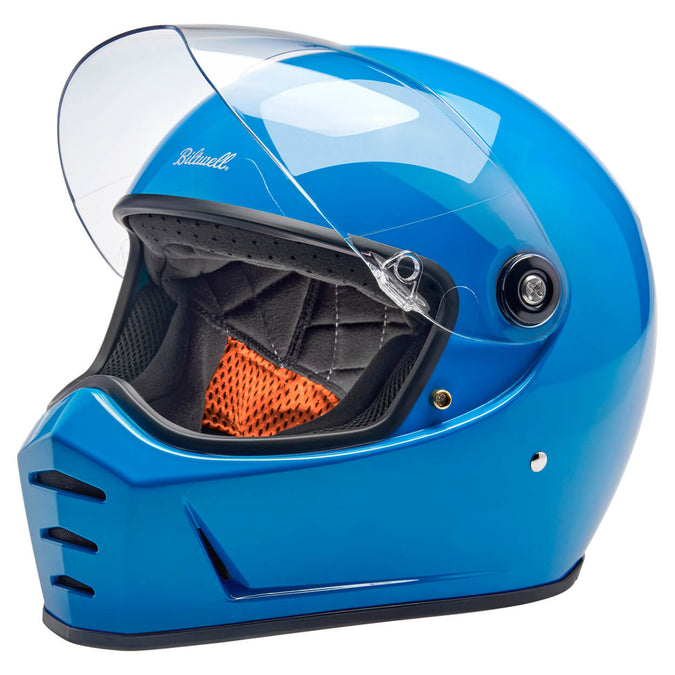 Lane Splitter DOT/ECE R22.06 Approved Full Face Helmet - Gloss Tahoe Blue