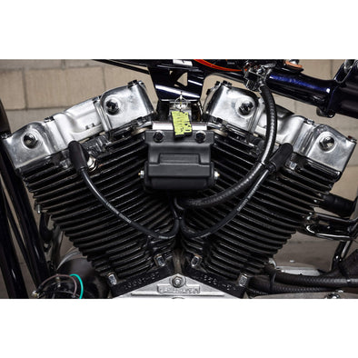 Lowbrow Customs Spark Plug Wire Set 1982-1994 Harley FXR and Gasbox Ironhead & Big Twin Top Motor Mounts