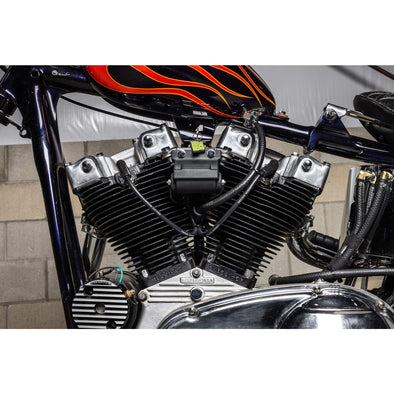 Lowbrow Customs Spark Plug Wire Set 1982-1994 Harley FXR and Gasbox Ironhead & Big Twin Top Motor Mounts