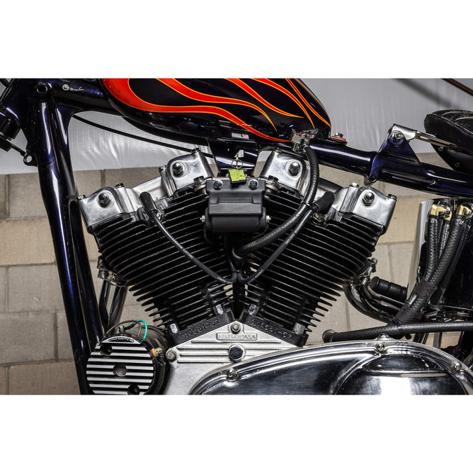 Lowbrow Customs Spark Plug Wire Set 1982-1994 Harley FXR and Gasbox Ironhead & Big Twin Top Motor Mounts