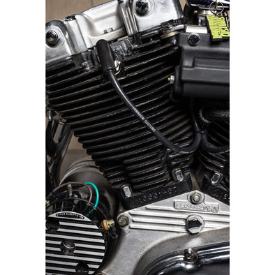 Lowbrow Customs Spark Plug Wire Set 1982-1994 Harley FXR and Gasbox Ironhead & Big Twin Top Motor Mounts