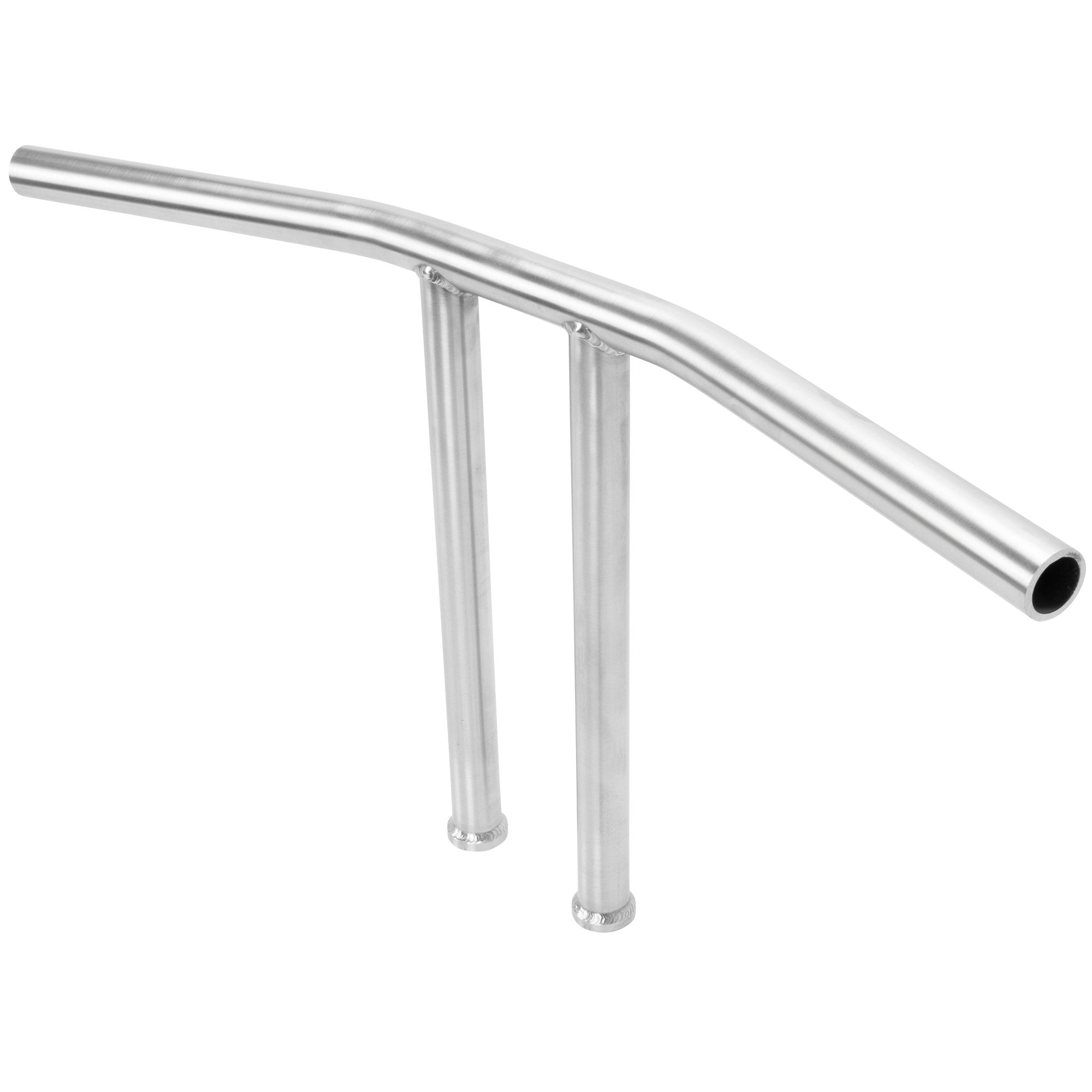 Airspeed Cycles T-Bar Handlebars - 12 inch Rise - 1 inch - Stainless ...