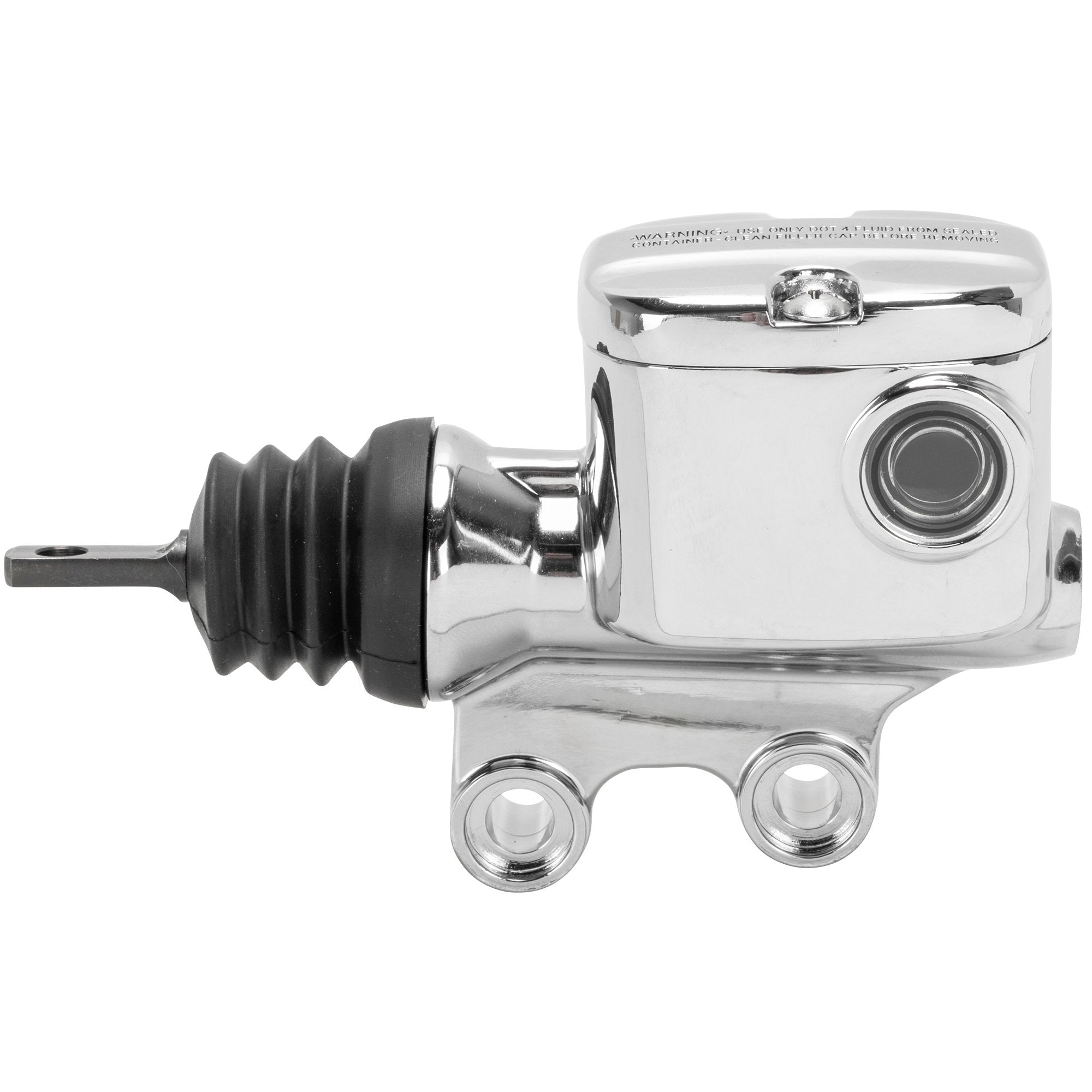 Chrome Rear Brake Master Cylinder For Harley Big Twin (2000-2011) - OE Replacement
