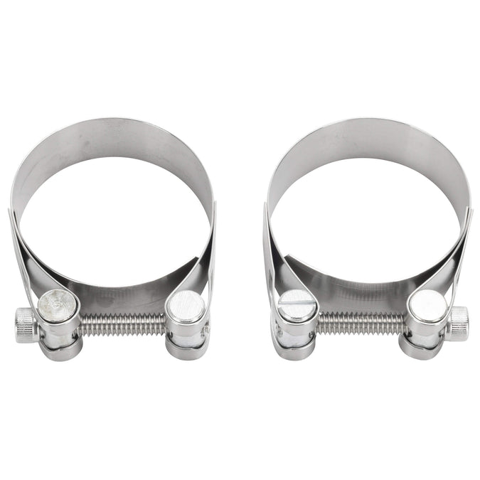 Premium Stainless Steel Exhaust Clamps 1948-1965 Harley-Davidson Panhead