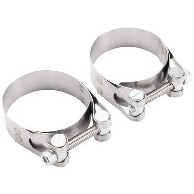 Premium Stainless Steel Exhaust Clamps 1948-1965 Harley-Davidson Panhead