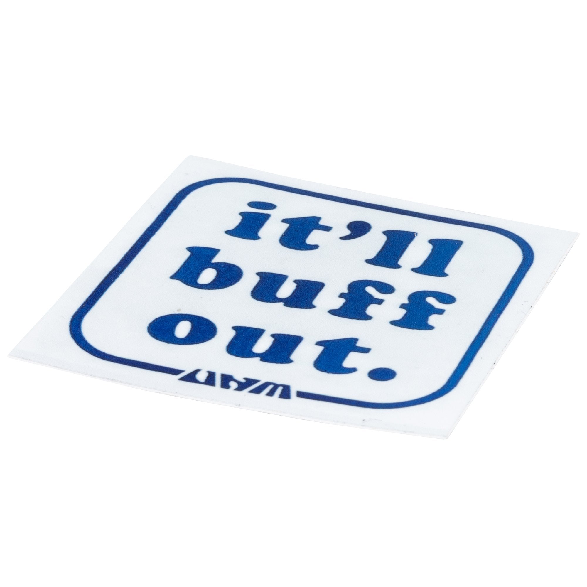 VNM It'll Buff Out Sticker – Lowbrow Customs