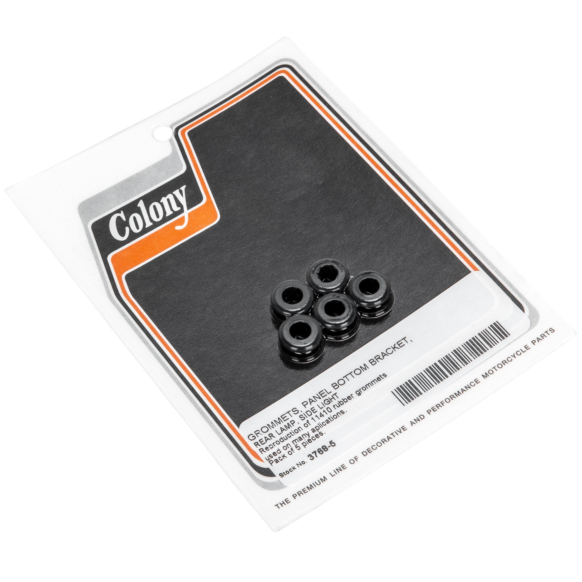 Colony Machine 4-Pack Reproduction Spacers #36869-48 – Parkerized, Fits Harley-Davidson