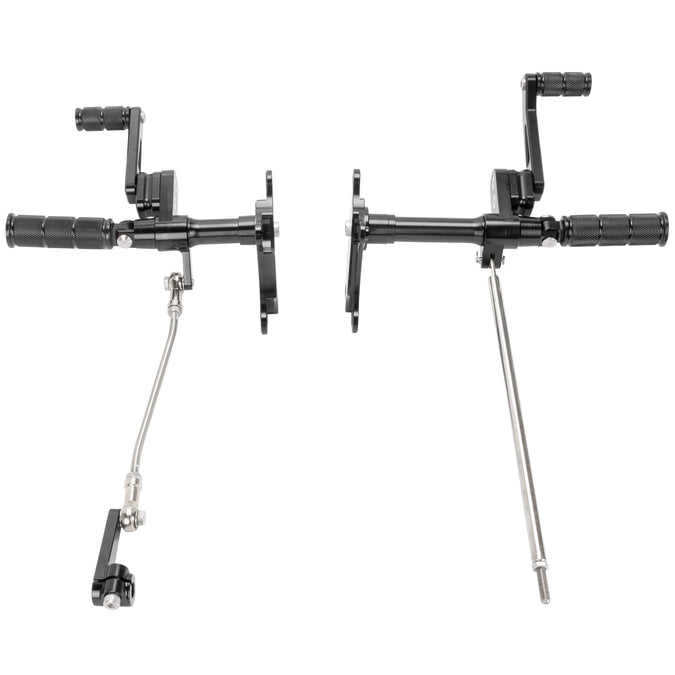 Forward Control Kit 1991-2003 Harley-Davidson Sportsters - Black Anodized