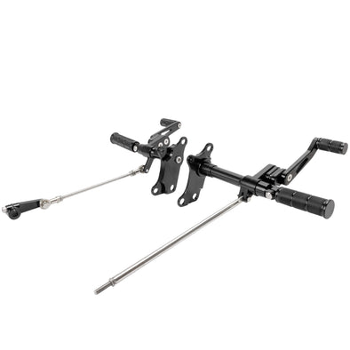 Forward Control Kit 1991-2003 Harley-Davidson Sportsters - Black Anodized