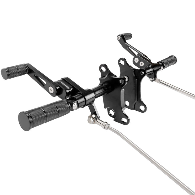 Forward Control Kit 1991-2003 Harley-Davidson Sportsters - Black Anodized