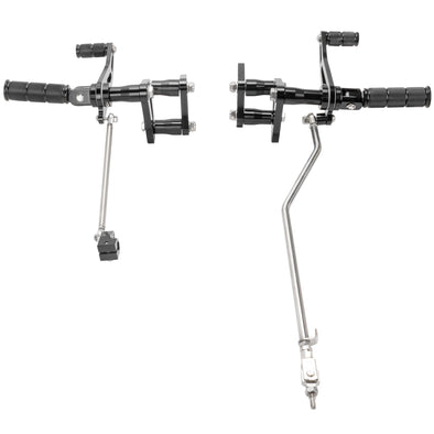 Forward Control Kit 2004-2013 Harley-Davidson Sportsters - Black Anodized