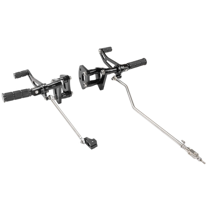 Forward Control Kit 2004-2013 Harley-Davidson Sportsters - Black Anodized