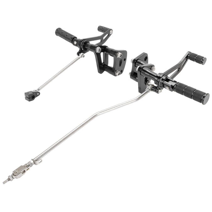 Forward Control Kit 2004-2013 Harley-Davidson Sportsters - Black Anodized