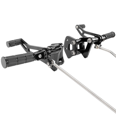 Forward Control Kit 2004-2013 Harley-Davidson Sportsters - Black Anodized