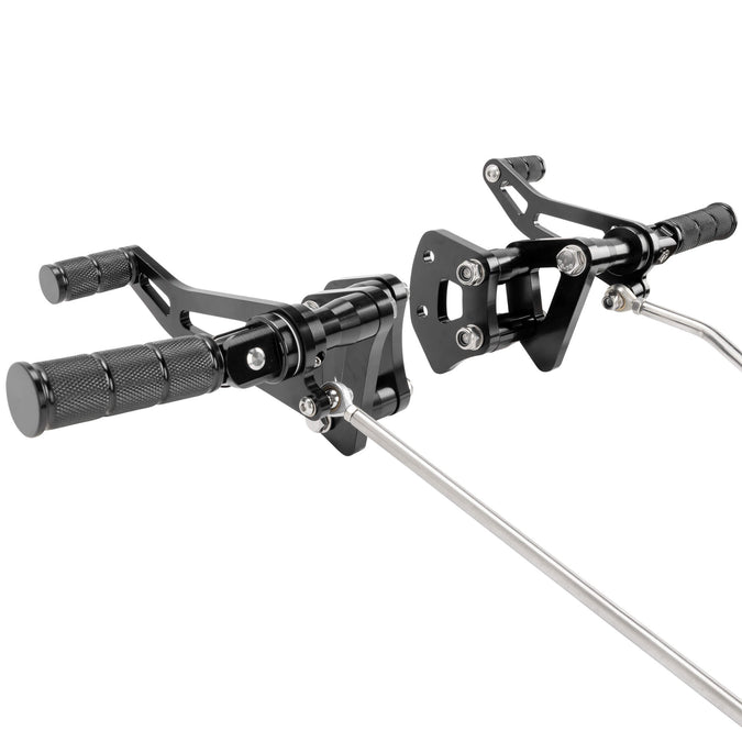 Forward Control Kit 2004-2013 Harley-Davidson Sportsters - Black Anodized