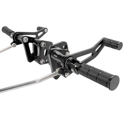 Forward Control Kit 2004-2013 Harley-Davidson Sportsters - Black Anodized