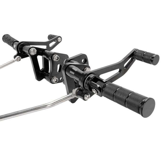 Forward Control Kit 2004-2013 Harley-Davidson Sportsters - Black Anodized