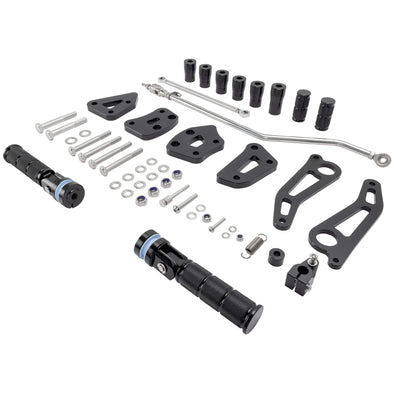 Forward Control Kit 2004-2013 Harley-Davidson Sportsters - Black Anodized
