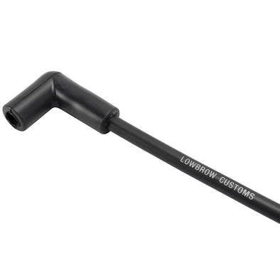 Spark Plug Wire Set For Use With Gasbox 1986-2003 Sportster Top Motor Mounts with Coil Relocation