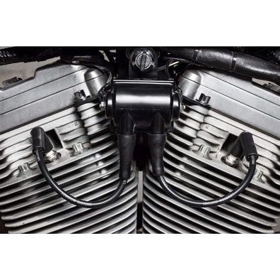 Spark Plug Wire Set For Use With Gasbox 1986-2003 Sportster Top Motor Mounts with Coil Relocation