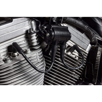 Spark Plug Wire Set For Use With Gasbox 1986-2003 Sportster Top Motor Mounts with Coil Relocation