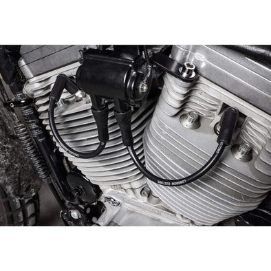 Spark Plug Wire Set For Use With Gasbox 1986-2003 Sportster Top Motor Mounts with Coil Relocation