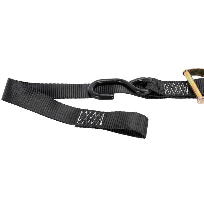 Deluxe Lowbrow Customs Ratcheting Tie-Downs With Soft Straps and Storage Bag