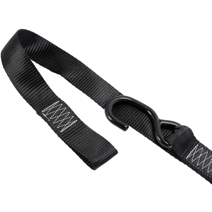 Deluxe Lowbrow Customs Cam Tie-Downs With Soft Straps and Storage Bag