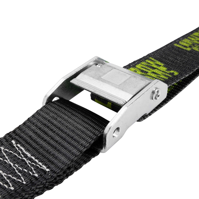 Deluxe Lowbrow Customs Cam Tie-Downs With Soft Straps and Storage Bag