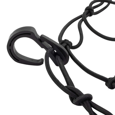 Lowbrow Customs Adjustable Cargo Net - 15 x 15 inch