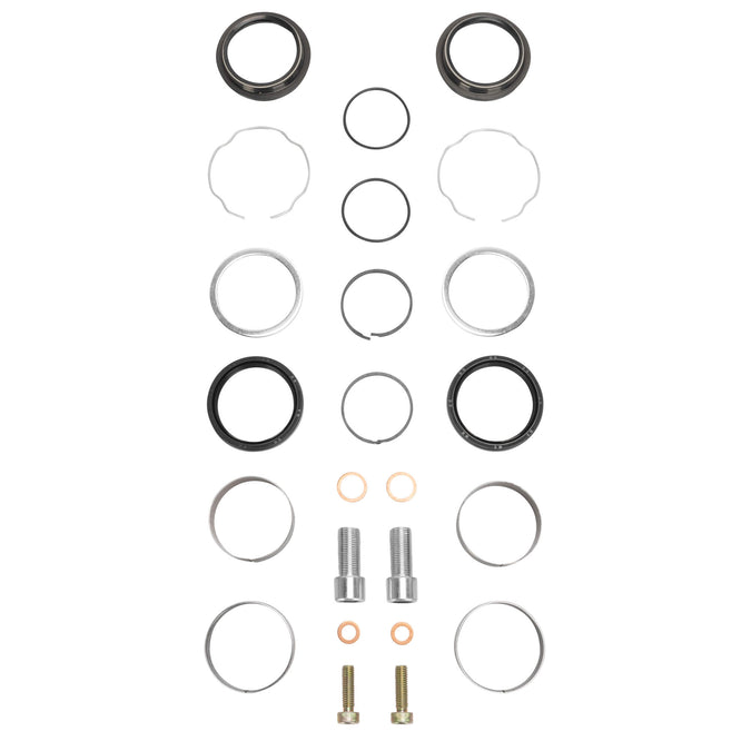 49mm Fork Leg Assembly Rebuild Kit 2006-2017 Harley-Davidson Dyna Glide Models w/8mm and 14mm Damper Bolts