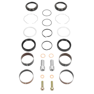 49mm Fork Leg Assembly Rebuild Kit 2006-2017 Harley-Davidson Dyna Glide Models w/8mm and 14mm Damper Bolts