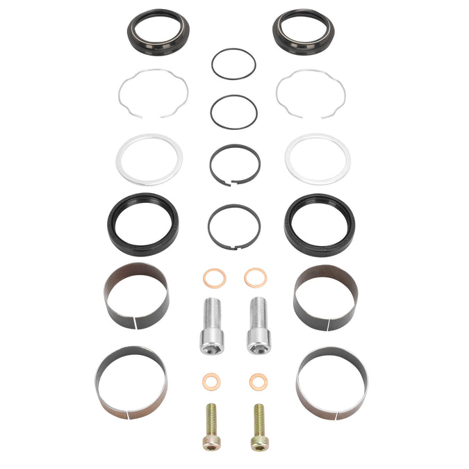 49mm Fork Leg Assembly Rebuild Kit 2006-2017 Harley-Davidson Dyna Glide Models w/8mm and 14mm Damper Bolts