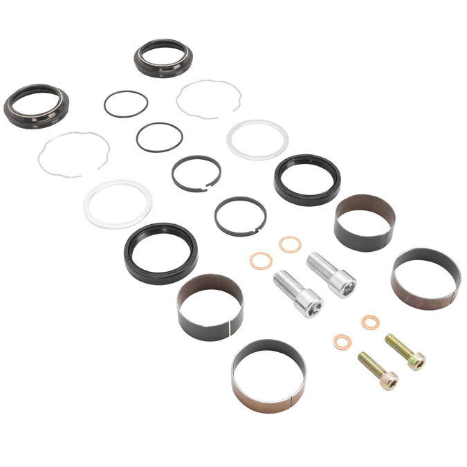 49mm Fork Leg Assembly Rebuild Kit 2006-2017 Harley-Davidson Dyna Glide Models w/8mm and 14mm Damper Bolts