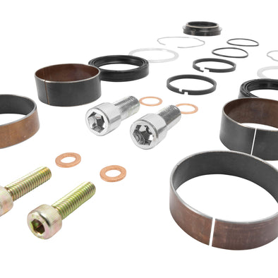 49mm Fork Leg Assembly Rebuild Kit 2006-2017 Harley-Davidson Dyna Glide Models w/8mm and 14mm Damper Bolts