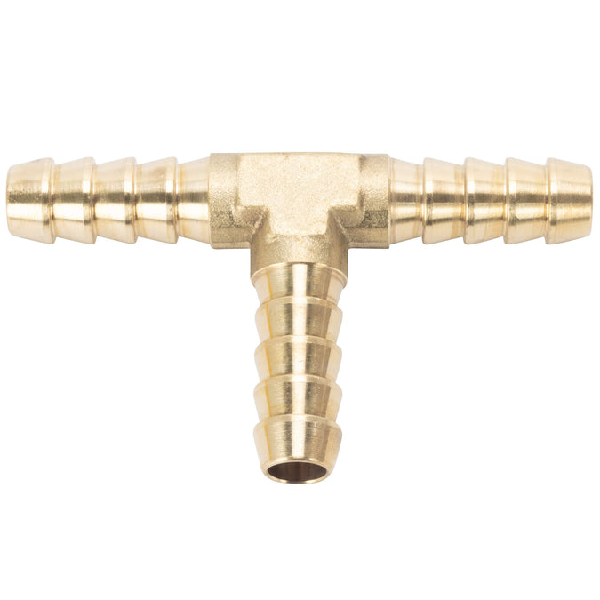 5/16 inch Hose Barb Tee - Brass