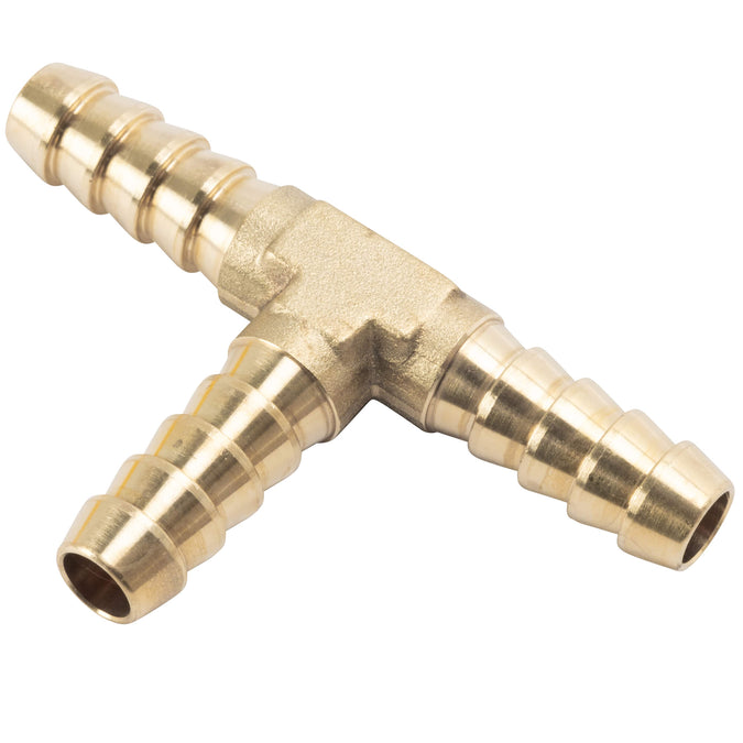 5/16 inch Hose Barb Tee - Brass