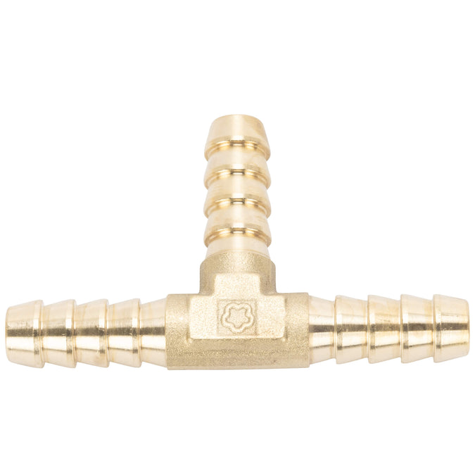 5/16 inch Hose Barb Tee - Brass