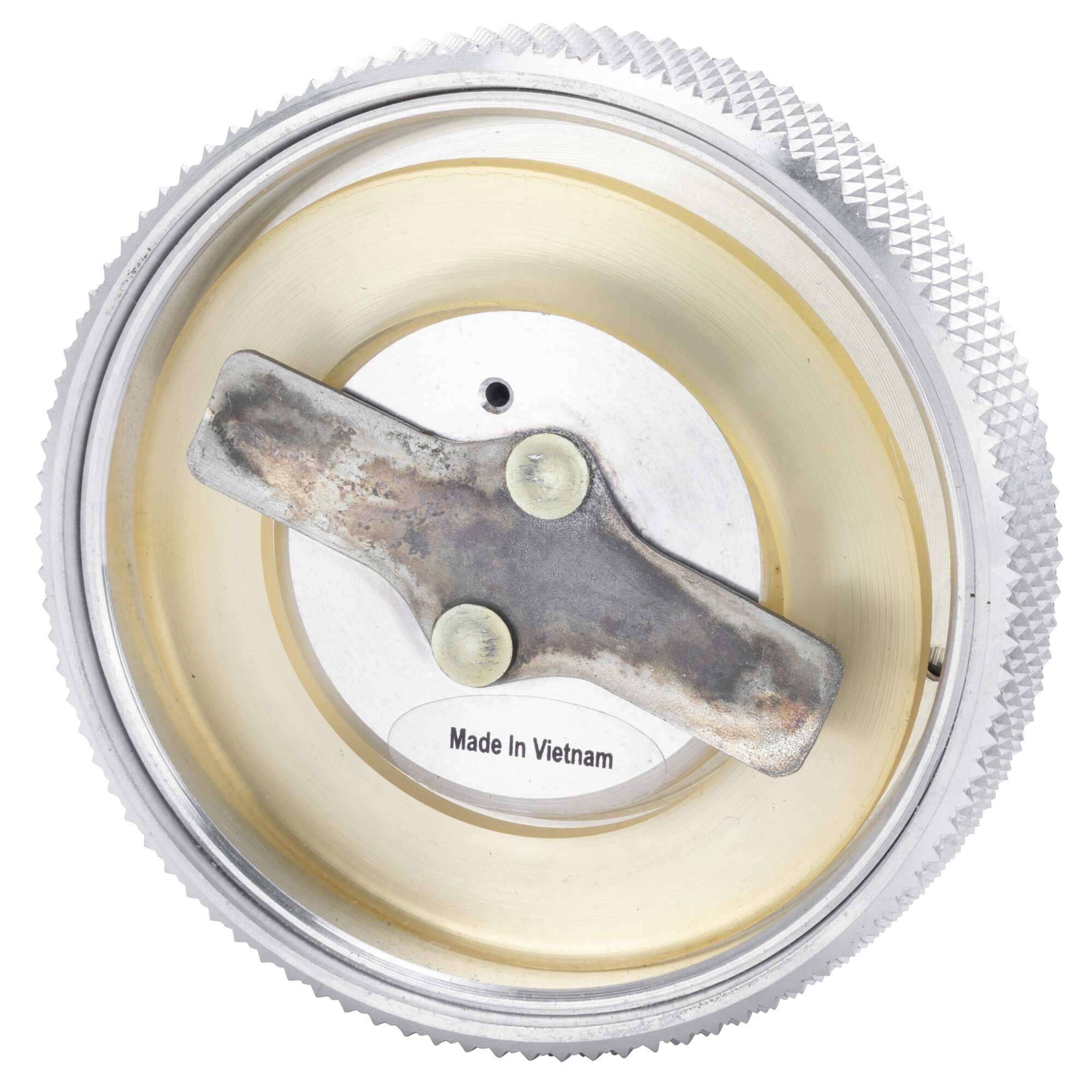 Billet Chrome "Drop Point" Vented Motorcycle Gas Tank Cap - Fits 1982 And Later Harley Models - Chopper Bobber Cafe Racer Honda Suzuki Triumph, Gas